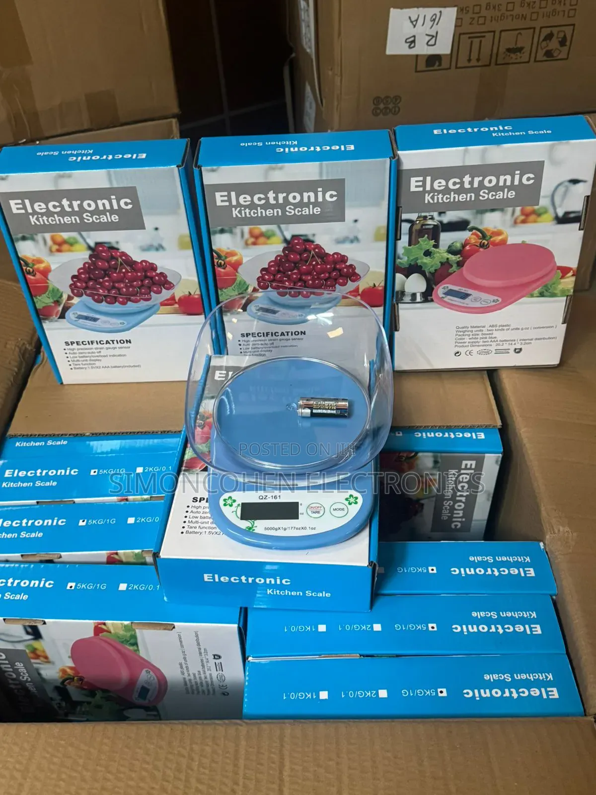 5kg Electronic Kitchen Scale With Bowl