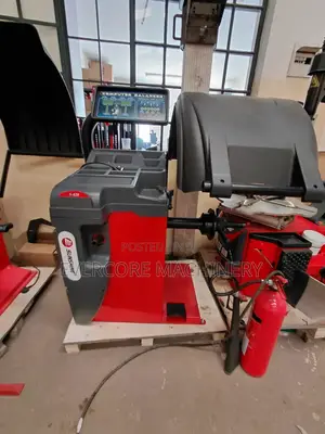 Ssunshine Italy Red Heavy Duty Wheel Balancer Machine 220v