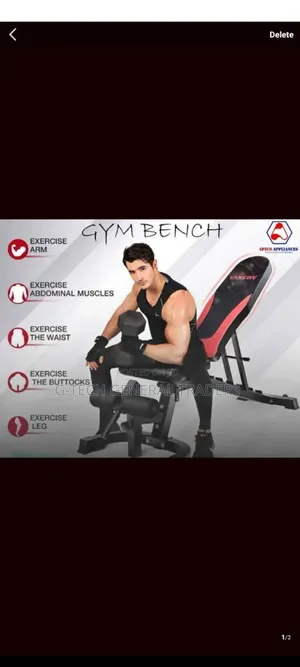 Multifunctional Adjustable Workout Gym Bench