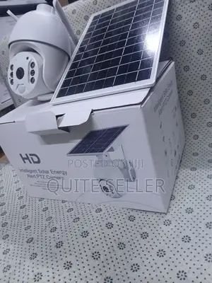 Out Door 4g Single Lens Ubox 4mp Solar Powered CCTV PTZ Camera