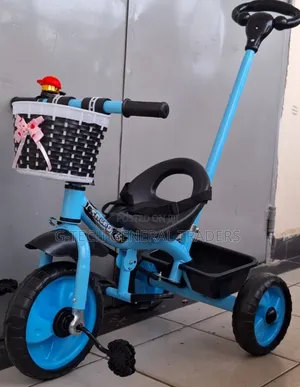 Tricycle Multicolored Kid's Bike Suitable for Children Age 2-7yrs