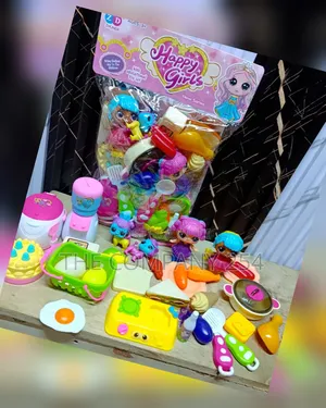 Happy Girls Kitchen Set With Plenty Play Items