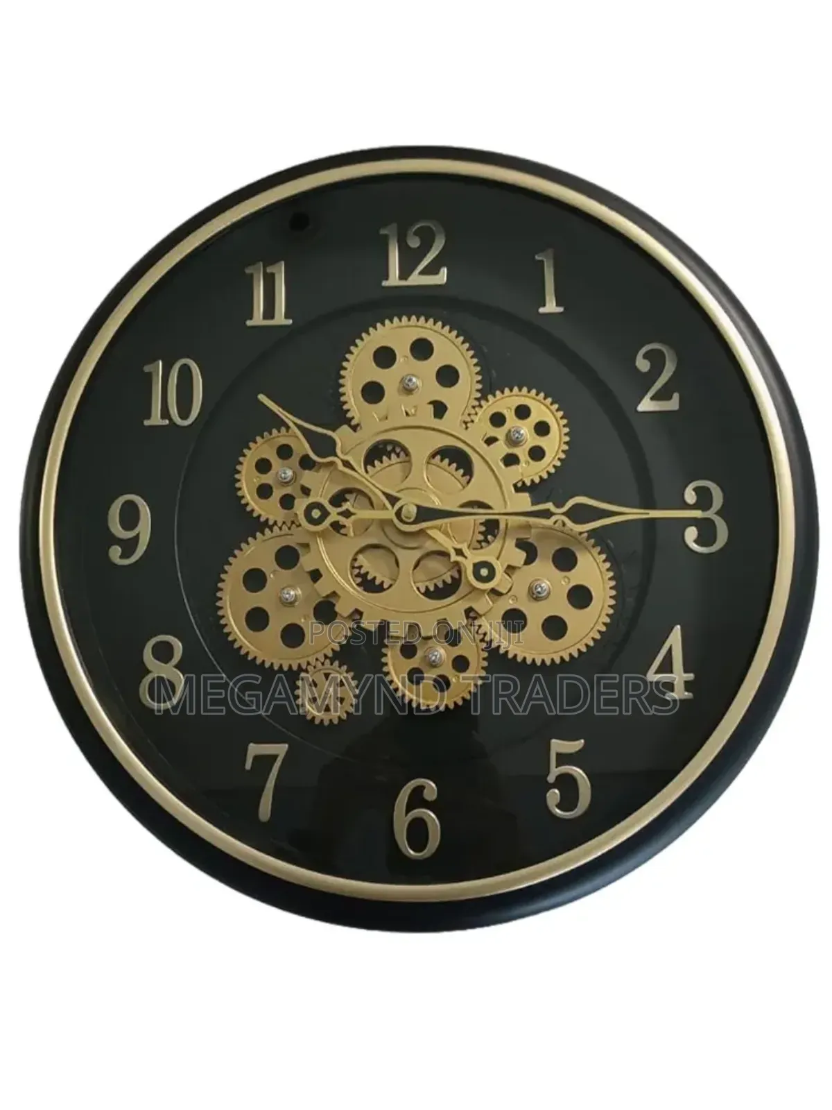 Rotating Moving Gear Wall Clock