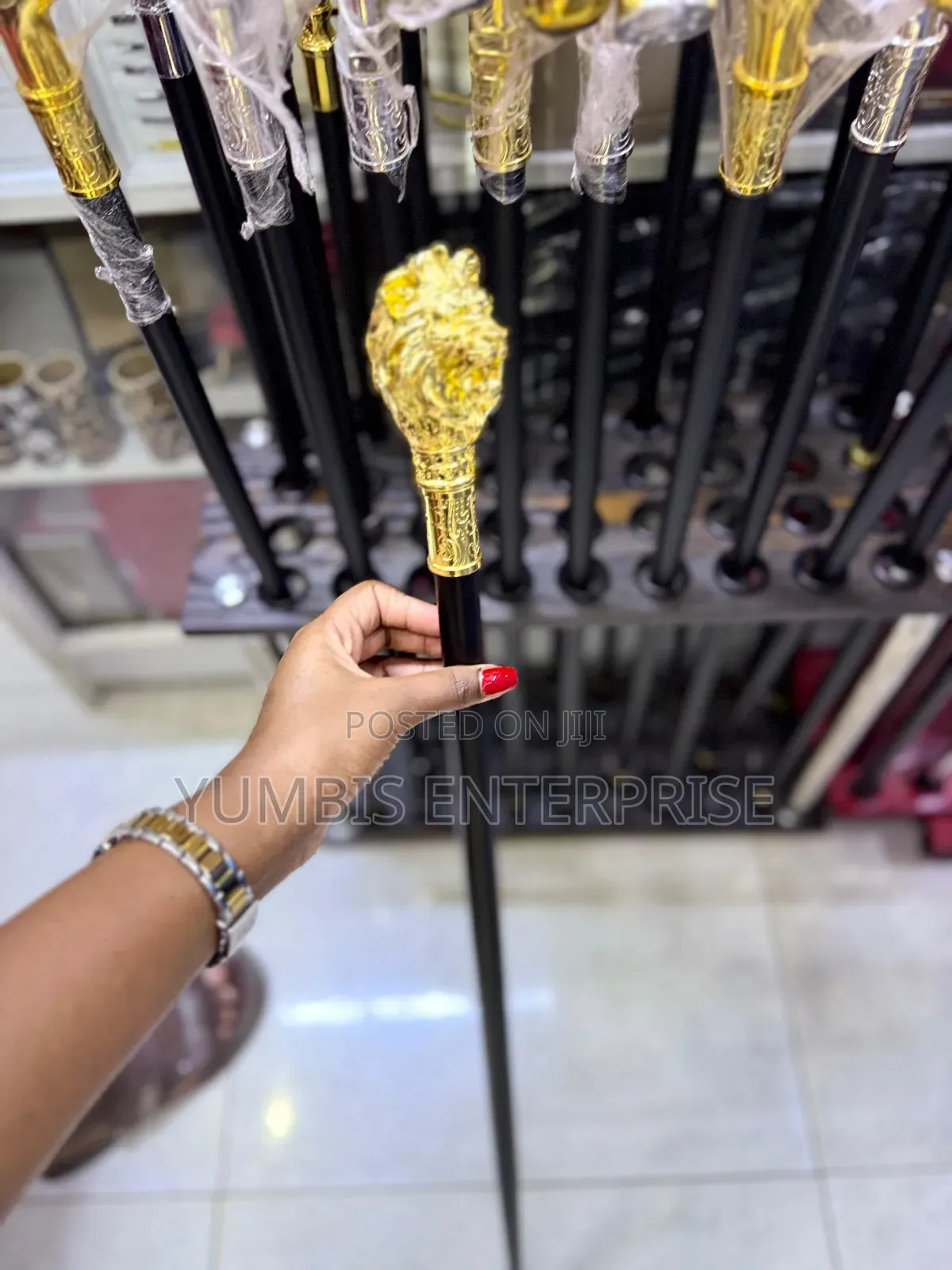 Lion Head Walking Canes With Sword at 5500 KSH