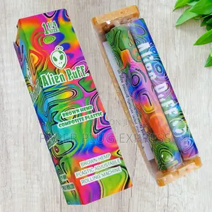 Alien Puff Hemp Plastic Rolling Machine 1 1/4 Size 79mm