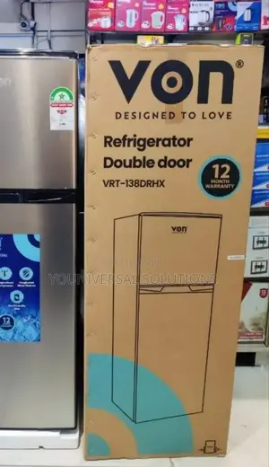 Double Door Refrigerator Von 138litres