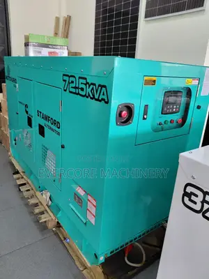 Cummins 72.5kva Diesel Silent Generator With Ats.