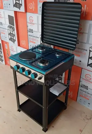 Standing Cooker With Shelves 3+1