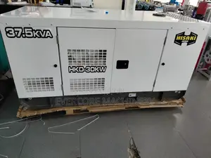 Hisaki Japan 37.5kva Diesel Silent Generator With Inbuilt Ats.
