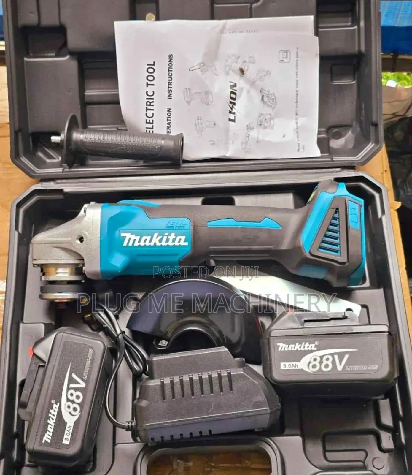 Cordless Angle Grinder 88v/ Rechargeable Makita Angle Grinder