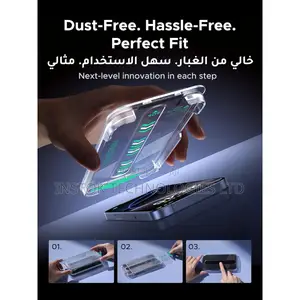 Ugreen 2 Pack Screen Protector for iPhone 17 Pro Max With Installation