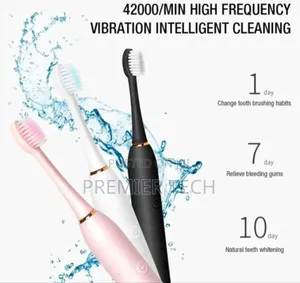 Sonic Electric Toothbrush 3 Brush Heads for Adults Ipx7 Waterproof