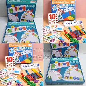 Children Number Letter Maths Equipment I Love Mathematics Game