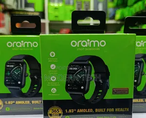 Oraimo Watch Nova 2 Lite 1.93 Amoled Small Display Smartwatch
