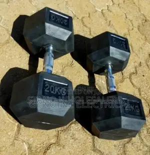 Hexagonal Dumbells 20kgs