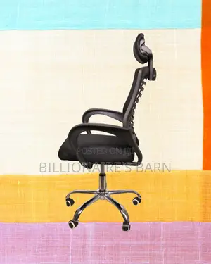 Secretarial Mesh Chair (Comfy) — Restocked!