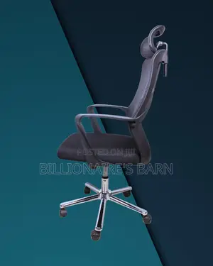 High Back Mesh Office Chair (Quiet-roll) — Only A Few Left