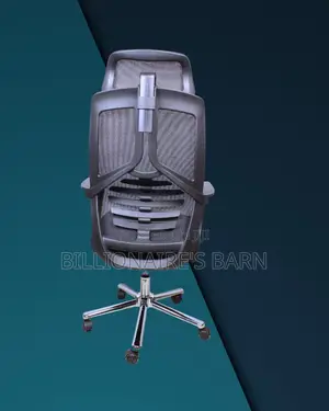 High Back Mesh Office Chair (Quiet-roll) — Only A Few Left