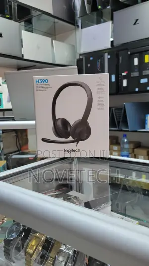 Logitech H390 Wired Headphones Usb Headset With Noise Canceling Mic