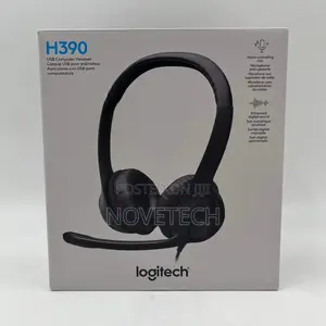 Logitech New H390 Usb Headset With Noise Canceling Microphone