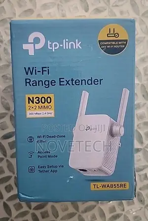 Tp-Link N300 Wifi Booster Tl-Wa855re Wifi Range Extender 300mbps