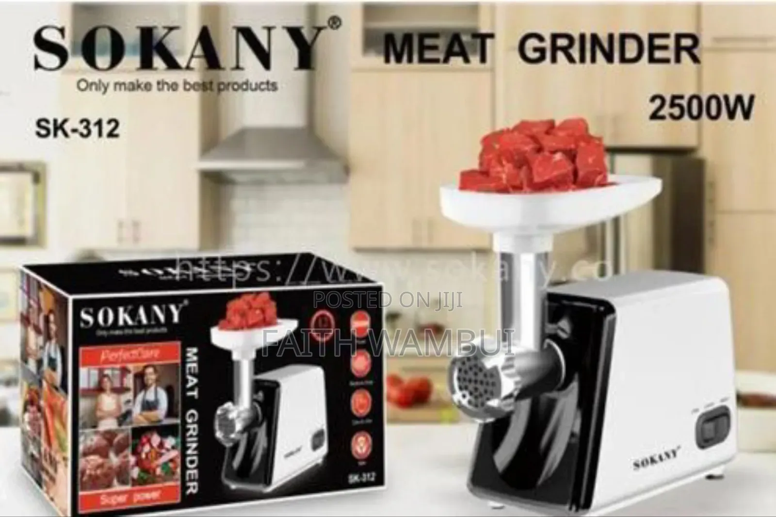 2500 Watts Sokany Meat Grinder Machine/Meat Grinder Machine