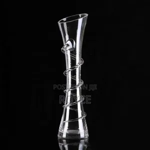 Crystal Clear Stem Flower Vase