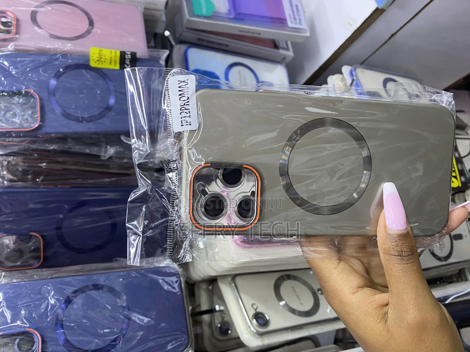Moode Magnetic Case for iPhone 12 Pro Max With Lense Protector/ Stand