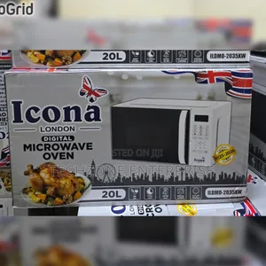 Icona Digital Microwave Oven 20l Ildmo 2035xw 5 Power Levels