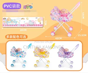 Doll and Stroller Set