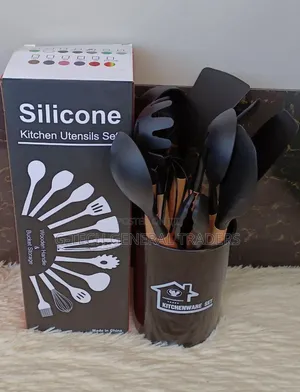 12pcs Multicolored Silicone Spoon Set