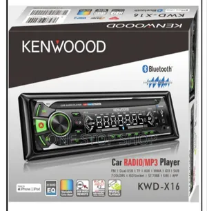 New Kenwood Generic Bluetooth Stereo With Usb, Mp3,Fm,Sd Slot
