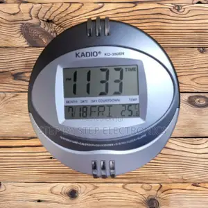 Cheaply Priced Kadio LCD Digital Wall Clock Table Clock