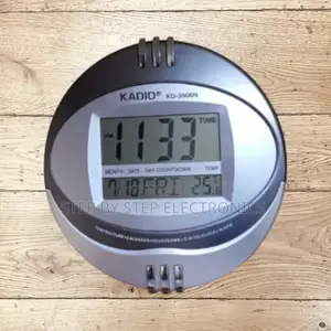 Kadio Wall Clock Modern Design Digital Wall Clock