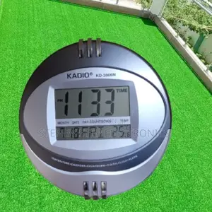 Multi-Function Kadio Digital Wall Clock With Am/Pm Time Format