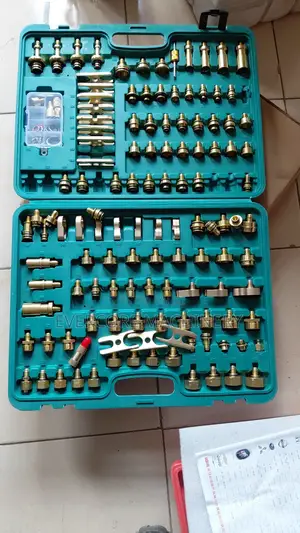 Comprehensive Automotive a/C System Adapter Connector Kit.