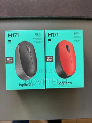 Logitech M171 Wireless Mouse for Pc,Mac, Laptop 12-Months Battery Life