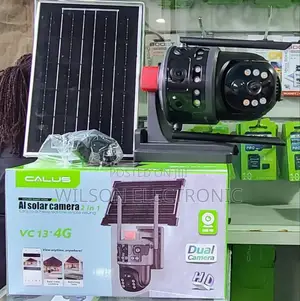 Calus 4g Sim Card Solar Camera. 2 in 1 Lens
