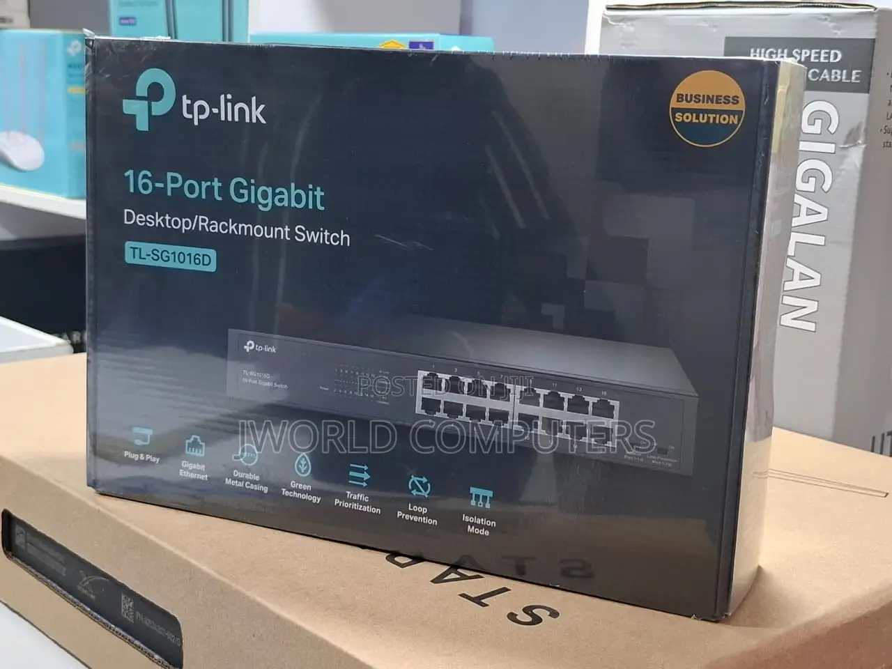 Tl-sg1016d "Tp Link 16-port Gigabit " Tl-sg1016d