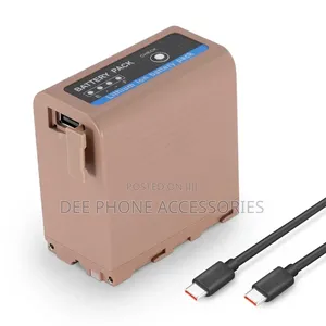 Newer Caisi Np F970: F990t Type C Camera Battery