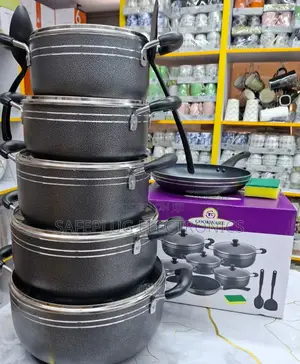 Tc Non-Stick Cookware Set Sizes:20,22,24,28 30cm - Casserole Size