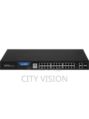Netis 24 Port Gigabit Poe Smart Switch With 2ge + 2sfp Uplinks