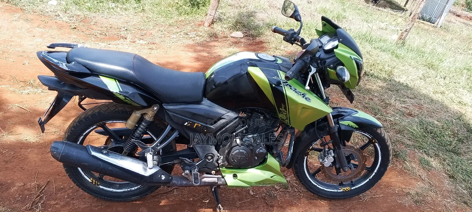 TVS Apache 160 4V 2021 Green