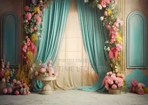 4x3m Vinyl White Castle Indoor Photography Backdrop in Nairobi CBD