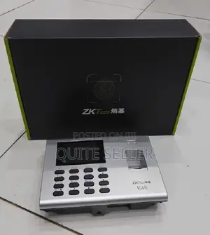 Zkteco K40 Biometric Time Attendance Terminal With Control Terminal