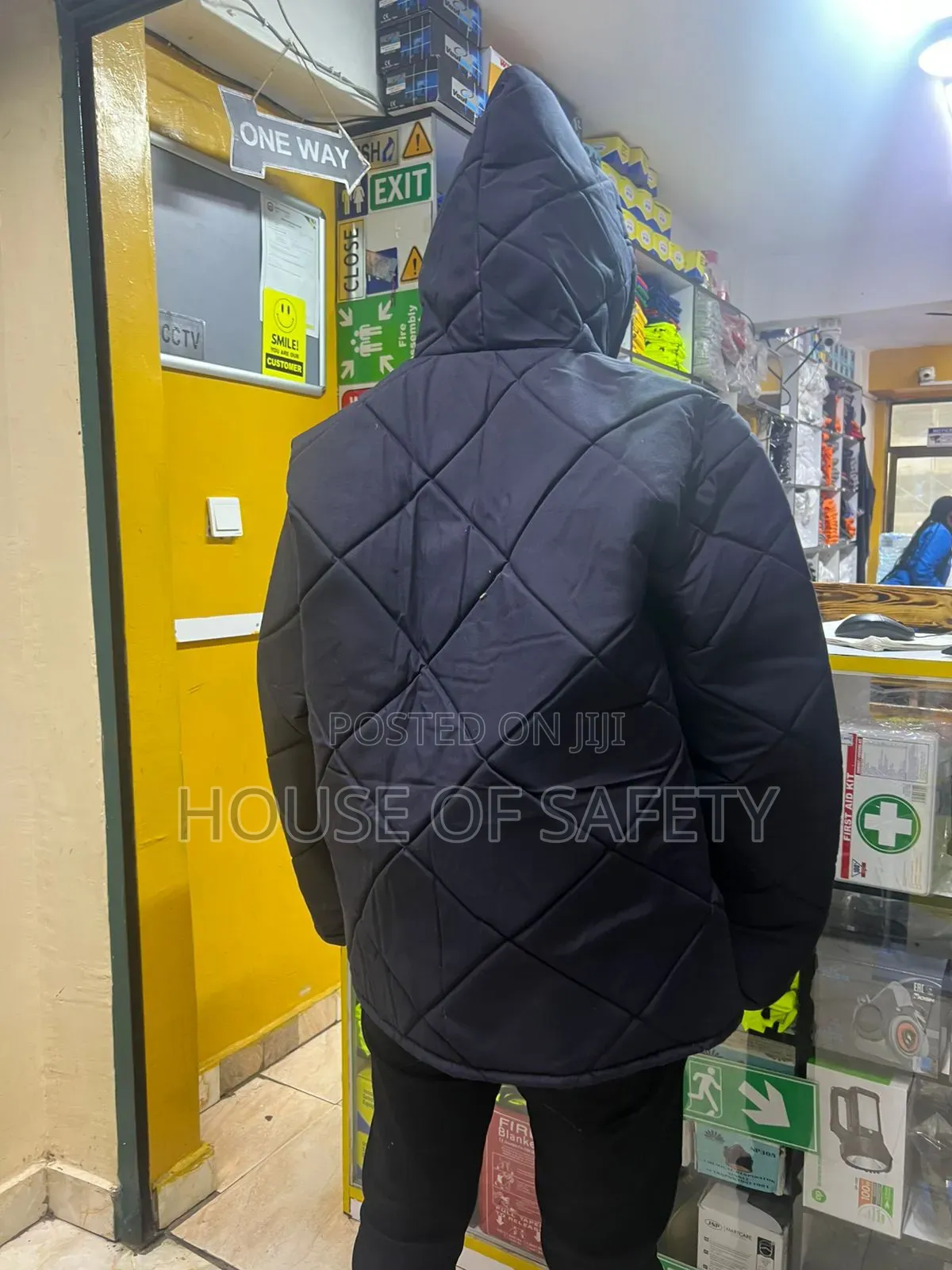 Full Front Zipper Freezer Jackets