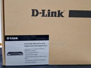 D-Link 8 Port Poe Gigabit Smart Managed Switch – DGS-F1100-10ps