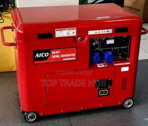 Aico Japan Silent Diesel Generator 10kva With Ats Single Phase