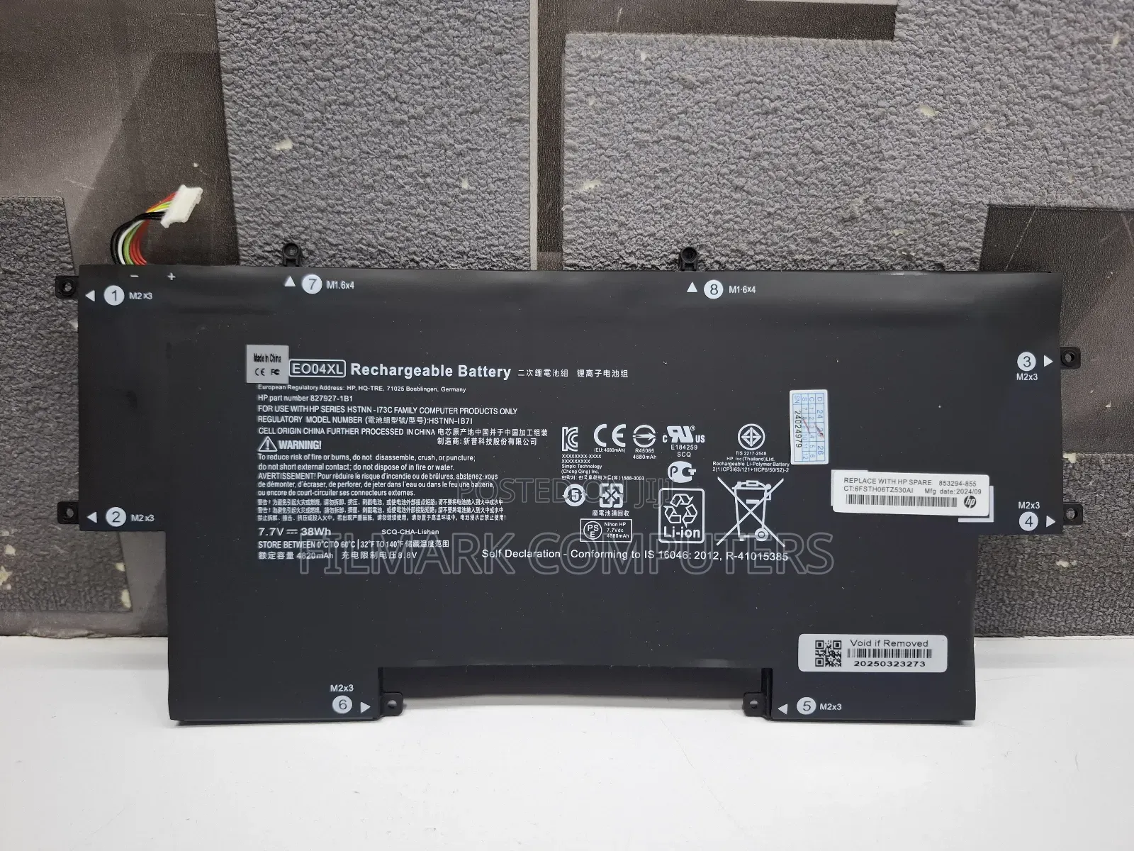 Original Battery For Hp Elitebook Folio G1