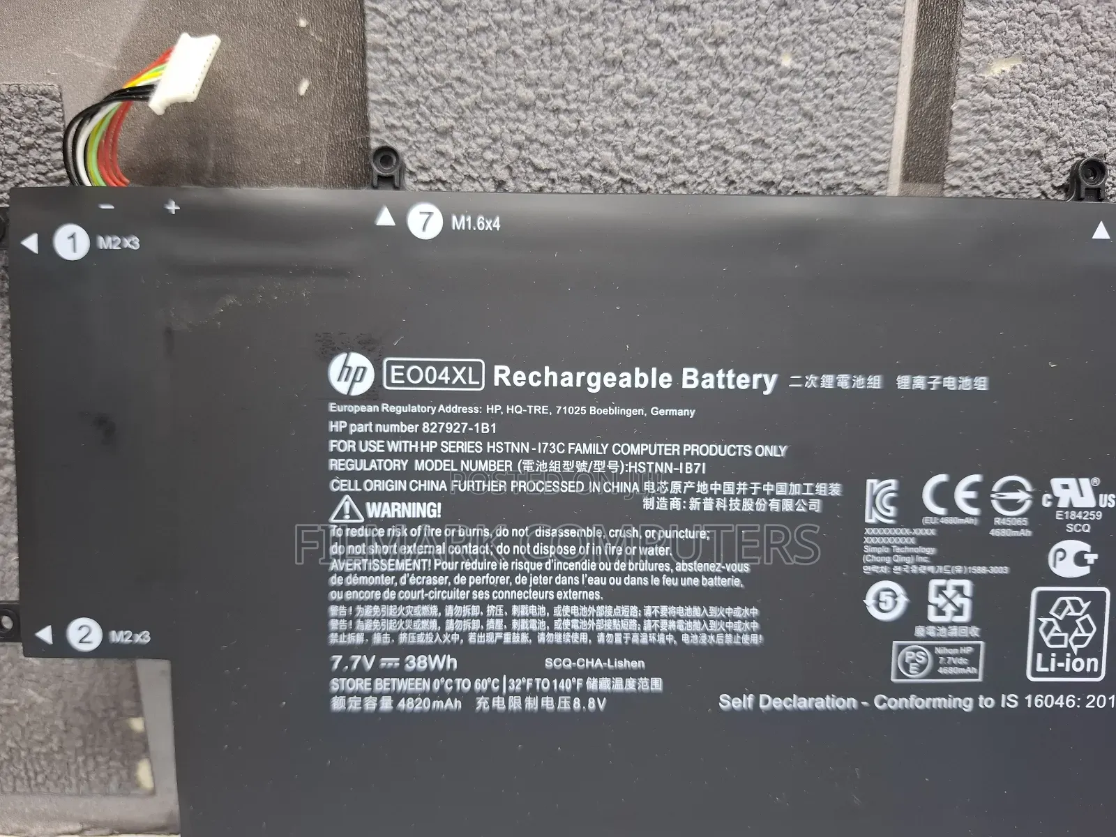 Original Battery For Hp Elitebook Folio G1